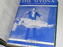 Sphinx Magazine Bound Two Volume Set 37+38