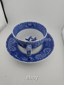 Spode Blue Room Collection Camilla Extra Large Cup and Saucer 1 Pint 5½xH4¼