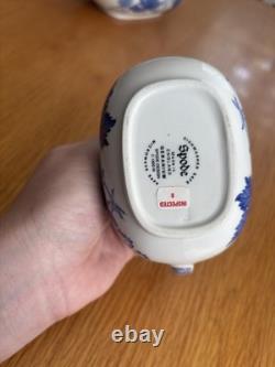 Spode Blue Room Collection Georgian Series Floral Tea Set Of 8