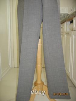 St. John Collection 100% Wool Gray Self-tie Jacket And Pant Set Size 6