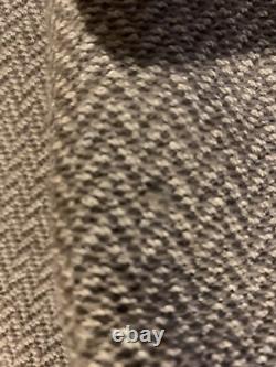 St John Collection 2-pc Suit Taupe Chevron Knit Jacket and Skirt, Size 12