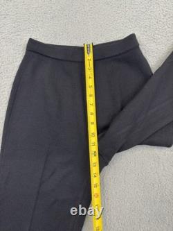St. John Collection Black Santana Knit 2 PC Set Wide Leg Pants Sz 4 Tank Sz Med