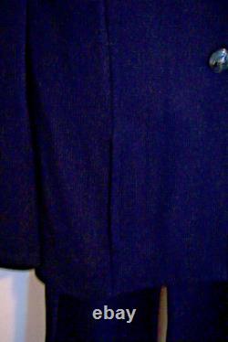 St John Collection Black Santana Knit Crystal Button Pants Jacket Suit Set Sz 8