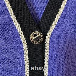 St. John Collection By Marie Gray Royal Blue 2 Piece Set Jacket & Skirt Size 8