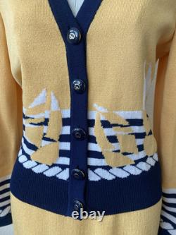 St. John Collection By Marie Gray Sailboat Skirt Suit Set