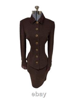 St John Collection By Marie Gray Skirt Suit Size 6 Two Piece Set Bonus Pieces