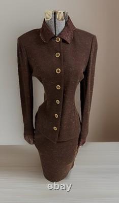 St John Collection By Marie Gray Skirt Suit Size 6 Two Piece Set Bonus Pieces