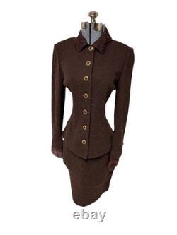 St John Collection By Marie Gray Skirt Suit Size 6 Two Piece Set Bonus Pieces