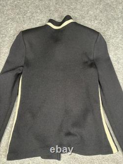 St John Collection Dress Womens Size 4 2 Black Santana Knit Belted Career Set