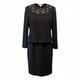 St. John Collection Evening Santana Knit 2-piece Dress & Zip Jacket Set Size 16