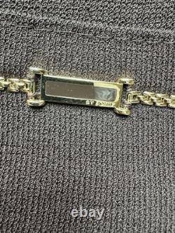 St. John Collection Knit Skirt Suit With Blazer Women's Size 12 Brown Stretchy St. John Collection Knit Skirt Suit With Blazer Women's Size 12 Brown Stretchy