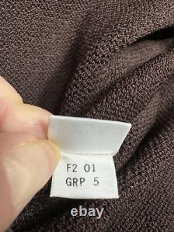 St. John Collection Knit Skirt Suit With Blazer Women's Size 12 Brown Stretchy St. John Collection Knit Skirt Suit With Blazer Women's Size 12 Brown Stretchy