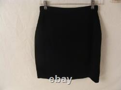 St John Collection Ladies Black & White Knit Jacket Skirt Set Size 4
