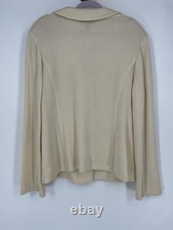 St John Collection Santana Knit Classic Wool Luxury Designer Skirt Suit Set