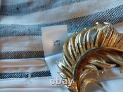 St John Collection Two-piece Anorak Jacket & Peplum Asymmetric Tunic Linen Blend