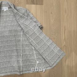 St John Collection USA Beige Tan Knit Set 2pc Shirt & Skirt Sz 16/12