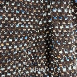 St John Collection Womens 2 pc Tweed Double Breasted Blazer Skirt Suit Set Sz 6