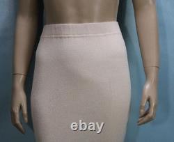 St. John Collection Yellow Jacket Skirt Top XL 14 12 16 3pc Suit Buttons Crochet