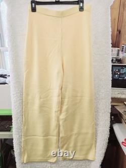 St John Collection by Marie Gray Pants Suit 2 Pc. Size 6 Yellow