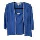 St. John Collection By Marie Gray Sweater Set Cardigan Womens 6 Tank Women Large