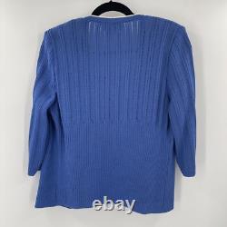 St. John Collection by Marie Gray Sweater Set Cardigan Womens 6 Tank Women Large