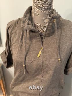 St. John Spa Collection Women's Size M Gray Two Piece Lounge Set