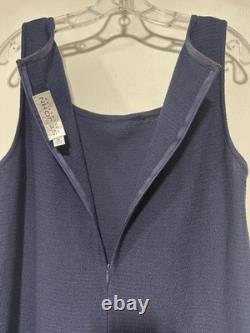 St John's Collection Shift Dress And Coat Set Size 10 Navy