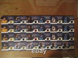 Star Trek Discovery Season Two 78 Card COSTUME RELIC SET OF ALL VARIANTS 2