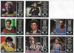 Star Trek TOS Original Series Season 2 (Two) 26 Card Gold Plaque Set G30-G55