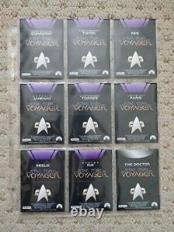 Star Trek Voyager Season One- Series Two Trading Cards Set Inc Binder