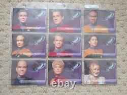 Star Trek Voyager Season One- Series Two Trading Cards Set Inc Binder