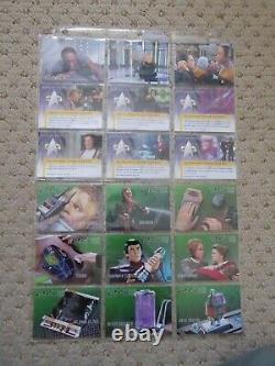 Star Trek Voyager Season One- Series Two Trading Cards Set Inc Binder