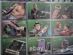 Star Trek Voyager Season One Series Two Uk Master Set Chase & Binder 120 Cards