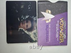 Star Trek Voyager Season One Series Two Uk Master Set Chase & Binder 120 Cards