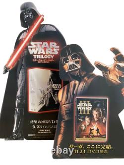 Star Wars Darth Vader Set Of Two Standup Signs Darth Vader Not For Sale Rare