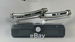 Star Wars Disneyland Galaxy's Edge ASHOKA TANO Lightsabers + TWO Blades Gift Set