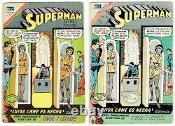 Superman's Girl Friend Lois Lane 106 Two Set Novaro Spain & Mexico In Spanish