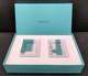 Tiffany & Co. Mini Tray Small Plate Square Ceramic White Turquoise
