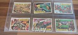 TOPPS Battle of World War 2 II Two 1965 near complete Set 69/73 Trading Cards