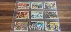 TOPPS Battle of World War 2 II Two 1965 near complete Set 69/73 Trading Cards