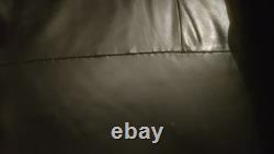 TWO 3 Seater Leather Settees (Quick Collection Needed)