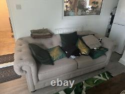 TWO 3 Seater Sofa/ 2 Single Seater Grey(Collection)