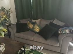 TWO 3 Seater Sofa/ 2 Single Seater Grey(Collection)