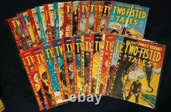 TWO-FISTED TALES COMPLETE SET #1-24 Mint (1992-97, EC Gemstone, Rp) Kurtzman