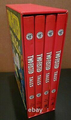 TWO FISTED TALES Complete EC Comics 4 Volume Set Slipcase Russ Cochran KURTZMAN