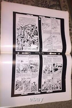 TWO Gilberton Complete Proof Sets (World Around Us 35 & 36) with JACK KIRBY ART