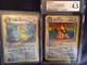 Two Set Japanese Dark Dragonite Ungraded + 97 Jpn Dragonite Fossils Cgc 4.5
