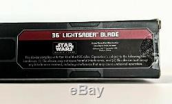 TWO Star Wars Galaxy's Edge DARTH MAUL Legacy Lightsaber withTWO 36 Blade SET