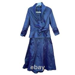 Tadashi Shoji Collection Two Piece Formal Jacket & Skirt Set Size 10