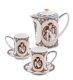 Tea Set Gabriella (for Two) With An Italian Touch In Antique Style 5 Pieces